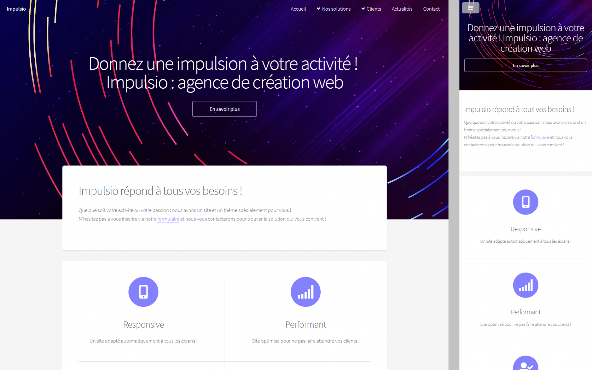 2- Le design responsive